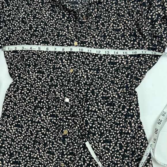 Draper James RSVP Black/Pink Floral Women's Dress - Picture 10 of 13